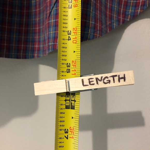 Ralph Lauren 100% Cotton 2XB Men's Red And Blue Check Plaid Button Down Shirt - Picture 6 of 7